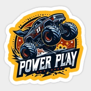 Monster Truck, Power Play Sticker